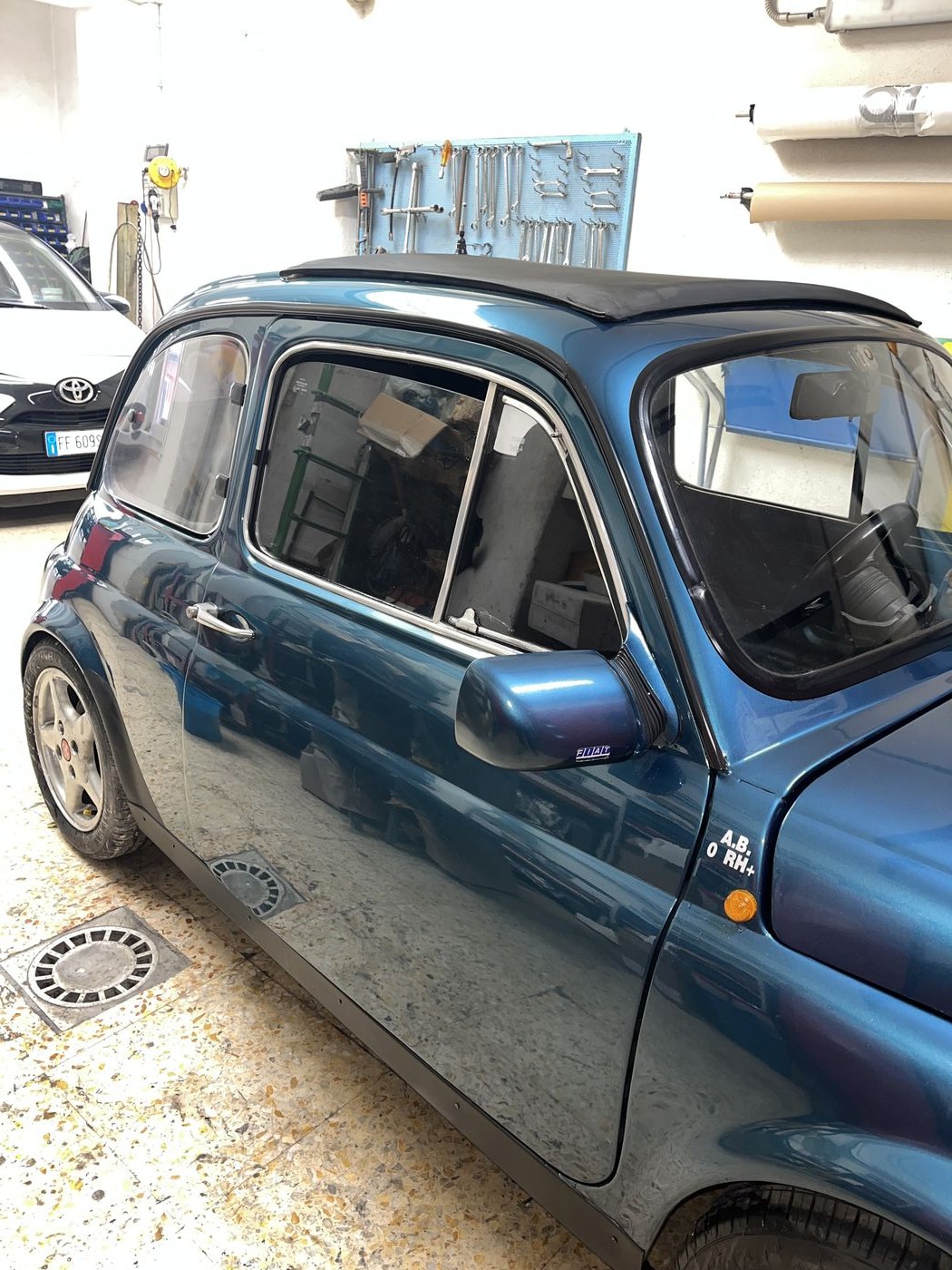 Fiat 500 epoca laterale