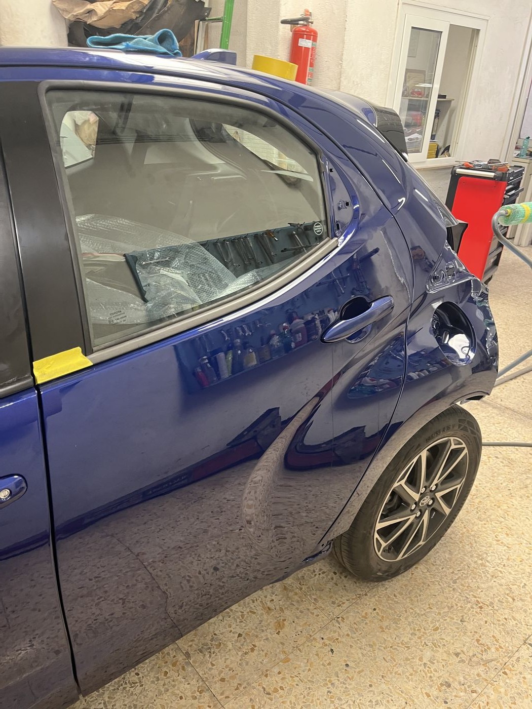 Toyota Yaris completata